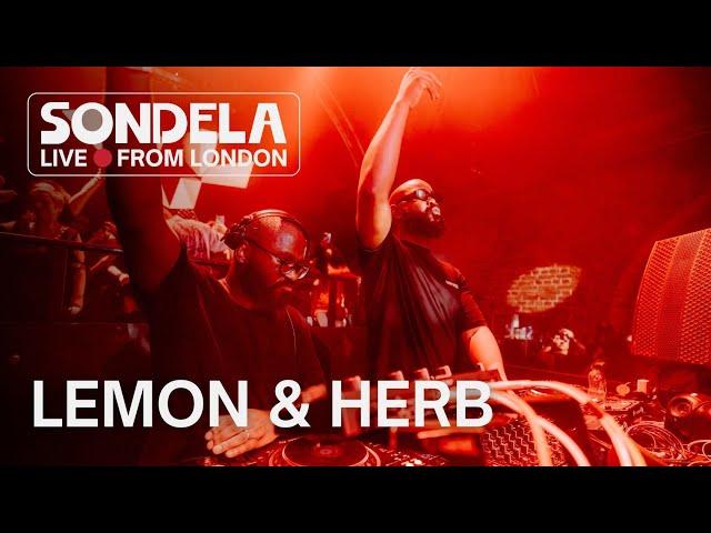 Lemon & Herb | Sondela LIVE from London 29.11.2024 | Afro-House/Afro-Tech Mix