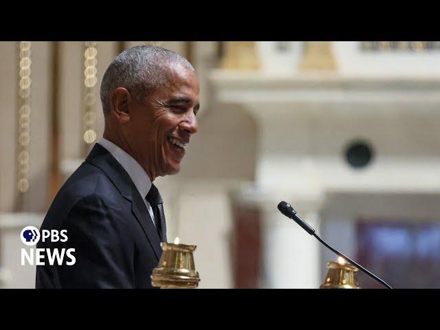 WATCH: Obama pays tribute to Ethel Kennedy's life at memorial service