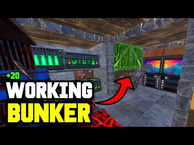 RUST - BEST WORKING BUNKER Base - SOLO/DUO/TRIO Design