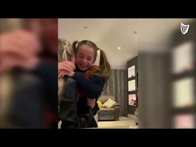 Heartwarming moment Dubliner Alisha Weir found out she got the role of Matilda