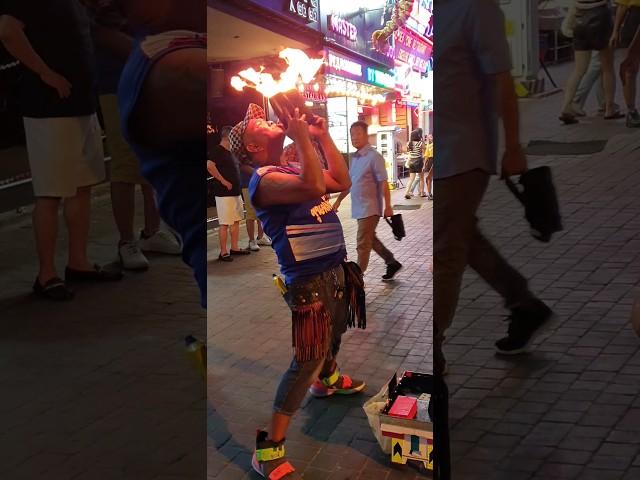 Magic in Pattaya Walking Street