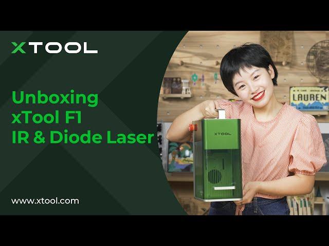 Unboxing xTool F1 IR & Diode Laser Engraver: The Fastest Portable Dual Laser Machine