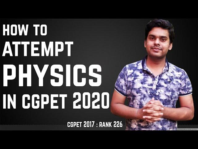 How To Score Best In PHYSICS In CG PET 2020 ? | Important Topics | Modern Physics | CG PET 2020 Exam