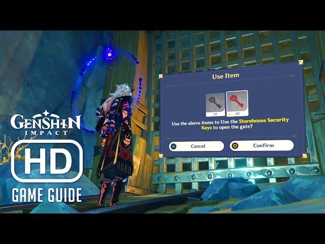 How to Get Storehouse Security Keys 1 & 2 - Genshin Impact 2.6