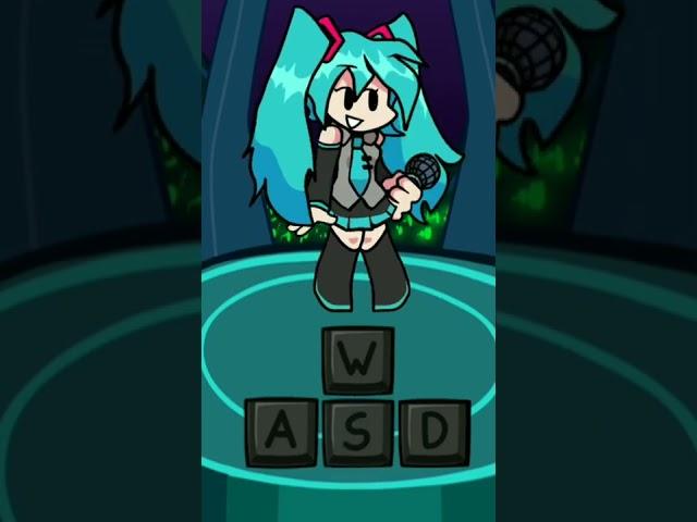 Fnf:Hatsune miku character test Android#fnf #android #shorts