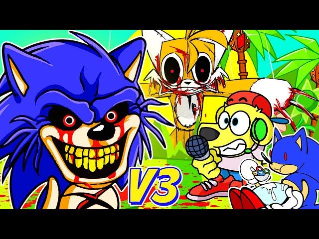 Friday Night Funkin vs SONIC.EXE 3.0 (CANCELLED v3) FNF Mods 167