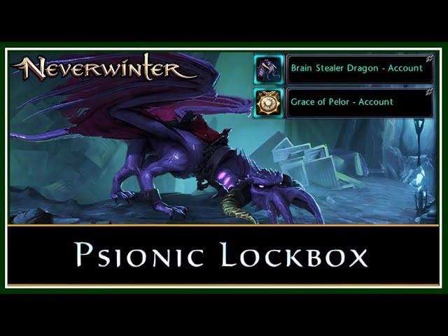 Neverwinter - NEW Lockbox with Dragon Mount and Artifact (2,000 IL) - Module 30 Pirates' Skyhold