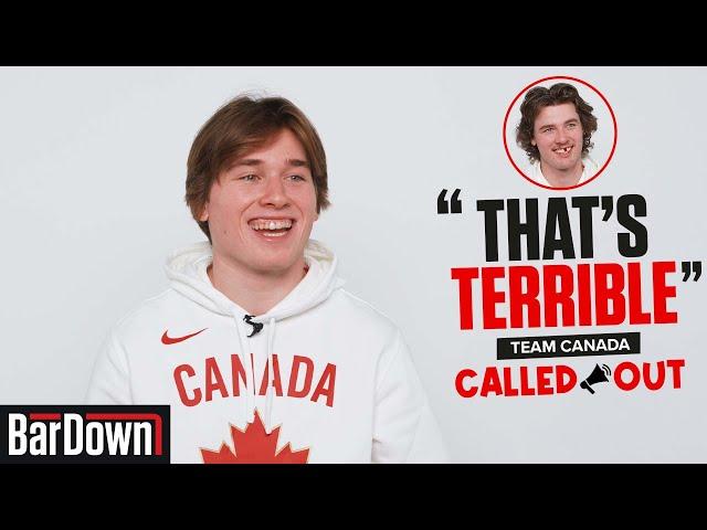 CANADA'S 2024 WORLD JUNIORS TEAM CALL OUT TEAMMATES FOR FUN