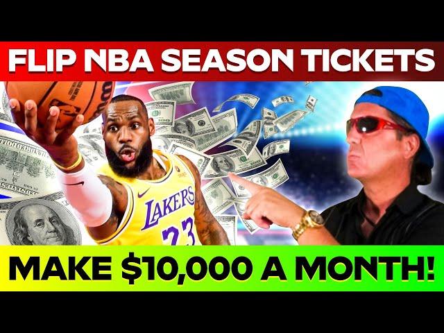 Make $100,000 In 6 Months Flipping NBA Tickets!