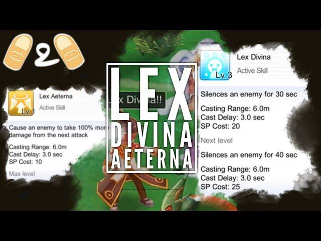 Ragnarok Mobile How to Use Lex Divina Lex Aeterna High Priest Skills Tips Strategies Gameplay