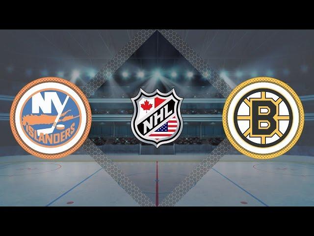 Обзор матча Айлендерс - Бостон / ISLANDERS VS BRUINS DECEMBER 20, 2016 HIGHLIGHTS