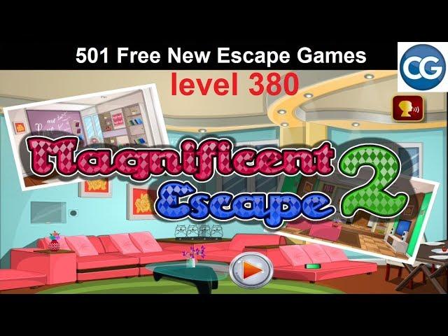 [Walkthrough] 501 Free New Escape Games level 380 - Magnificent escape 2 - Complete Game