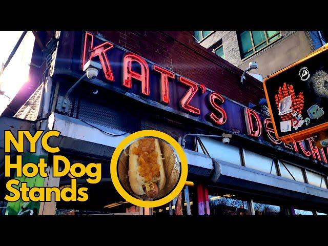 Katz's Deli:  The Best NYC Hot Dog | NYC Hot Dog Stands