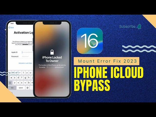 IOS 16.6 iPhone iCloud Bypass ( By Unlock Tool ) Bootloop Mount Error Fix 2023 Latest Solution