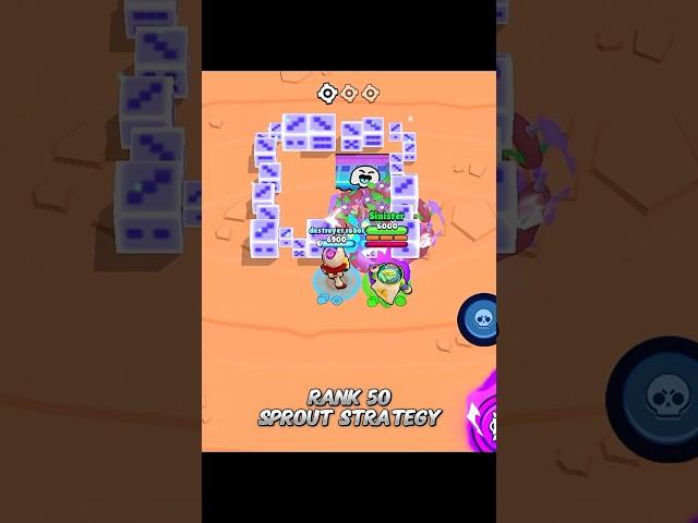 New Sprout Strategy ‍ #brawlstars #brawlstarsshorts