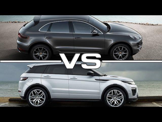 2016 Porsche Macan S vs 2016 Range Rover Evoque