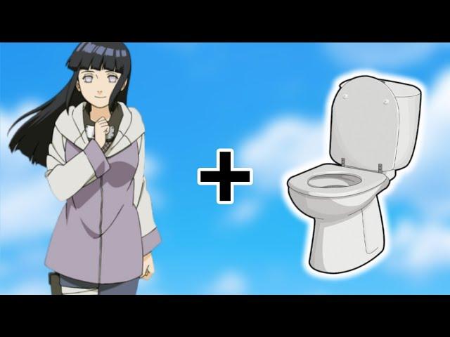 NARUTO CHARACTER TOILET MODE