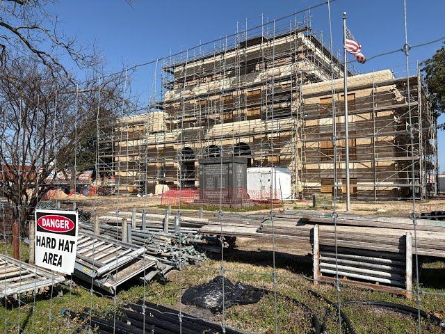 WebXtra: Upshur County Courthouse renovation on schedule, on budget