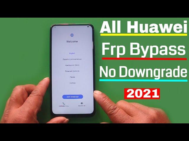 All Huawei 2021 February Frp Unlock/Bypass Google Account Lock | No Need to Downgrade Android 10