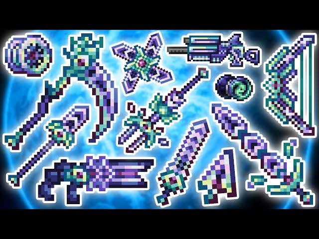 I Installed EVERY SINGLE ZENITH WEAPON in Terraria!