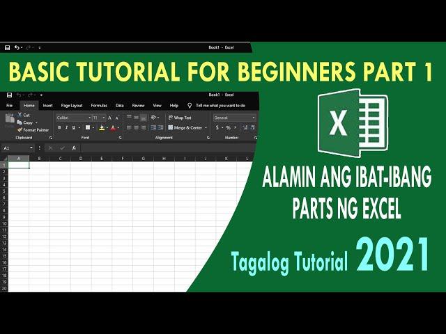 Microsoft Excel tutorial for beginners (Tagalog) 2021