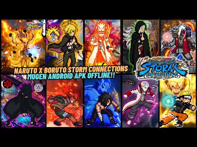 RELEASE! NARUTO x BORUTO Ninja STORM Connections Mugen Android OFFLINE - Watch Mode BEST Characters