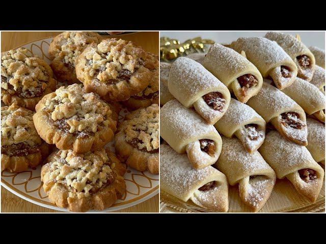 2 Different APPLE COOKIES Recipes from the Same Dough