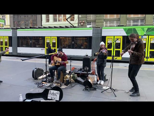 Beautiful street Music in Melbourne city