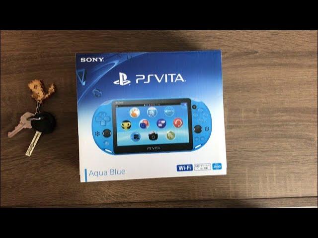 PS Vita Aqua Blue Unboxing and HENkaku Install!