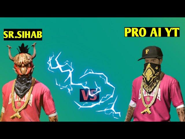 SR. SIHAB  VS PRO AI YT 99.9%Headshots #myfriend #castom #videos @MrTripleR@ItzKabbo