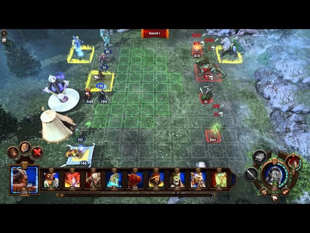 Might & Magic Heroes VII final fight main hero