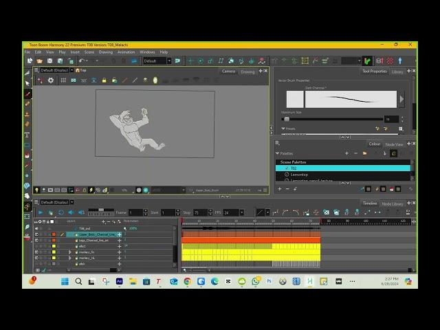 How to export PNG with alpha channel in Toon Boom harmony