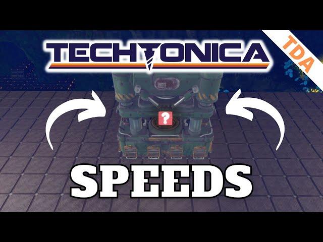 Belt, Inserter and Production speed overview | Techtonica