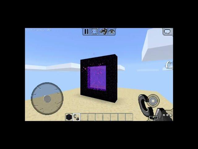 How to Make NETHER PORTAL in MULTICRAFT!!! (100% Clickbait)