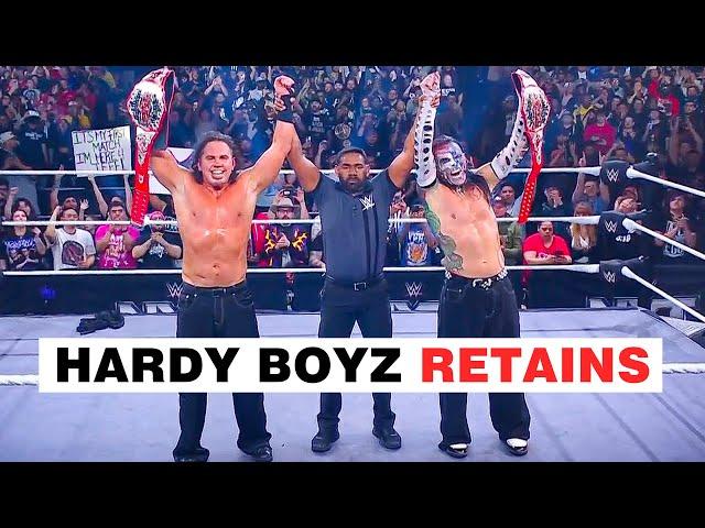 HARDY BOYZ RETURN TO WWE NXT & DEFEND TNA TAG TEAM TITLES!