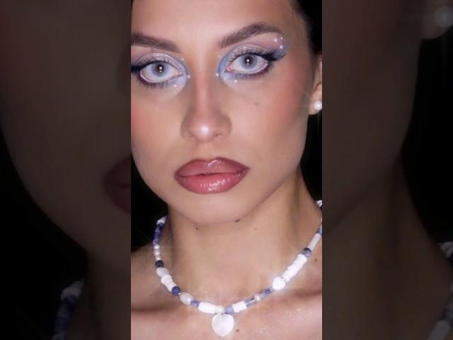 Mermaid jewelry‍️🫧 #makeup #makeupartist #top #trend #врек #mermaid #украшения #creative #топ