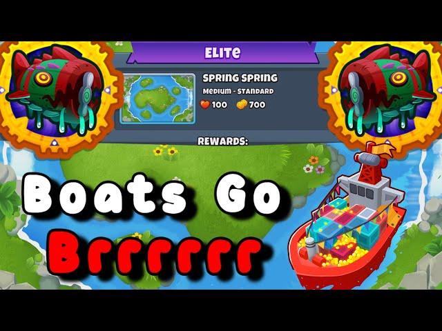 Bloonarius Elite | Ship Happens! Today we Boat Farm | BTD6 Boss Tutorial