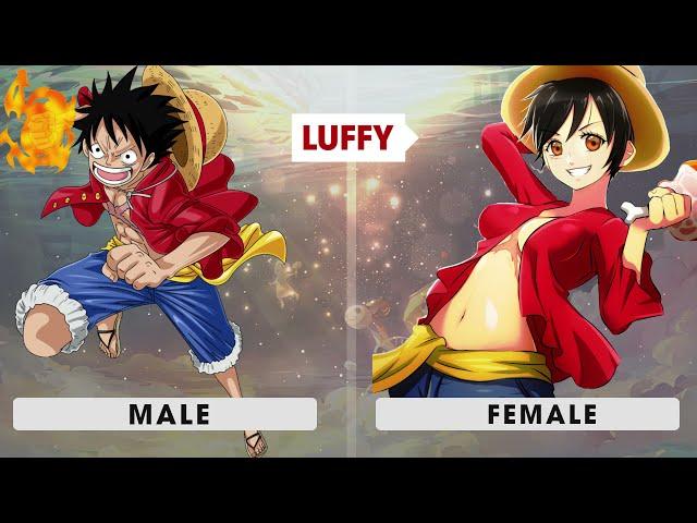 One Piece Gender Swap | If One Piece Characters Were Female