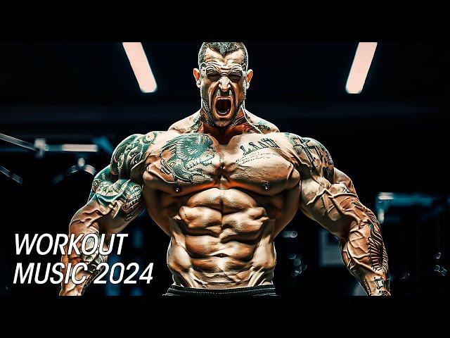 BEST WORKOUT MUSIC MIX  AGGRESSIVE HIPHOP TRAP & BASS  GYM MOTIVATION MUSIC 2024