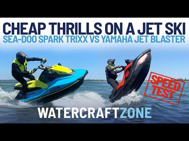 Sea-Doo Spark Trixx vs Yamaha Jet Blaster | Watercraft Zone