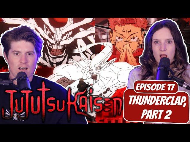 MAHORAGA VS SUKUNA! | Jujutsu Kaisen Season 2 Married Reaction | Ep 2x17, “Thunderclap, Part 2”