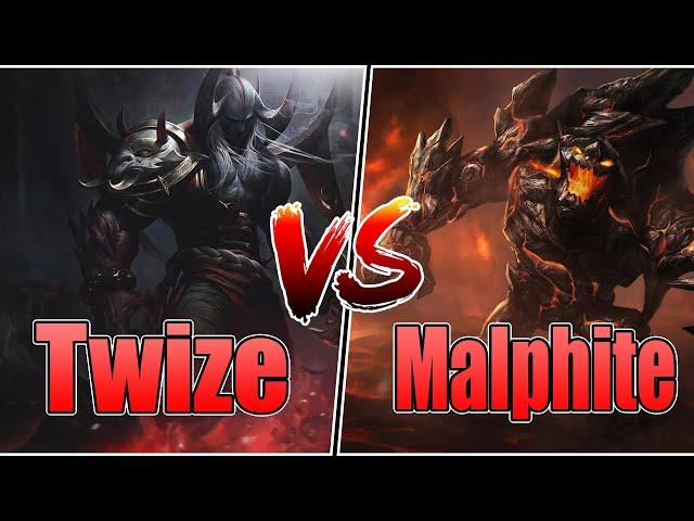 Twize Aatrox Vs Malphite Full Game