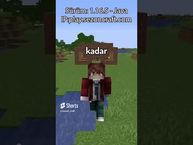 Minecraft'ta Fakir Oyuncuya Yardım Ettim Ve En Son Rankı Ona Verdim!  #shots #minecraft