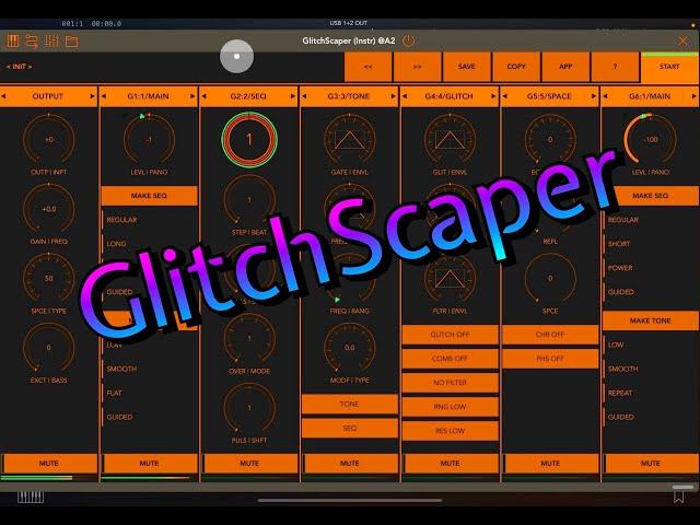 GlitchScaper by Igor Vasiliev - Pre-Release Walkthrough & Tutorial for the iPad