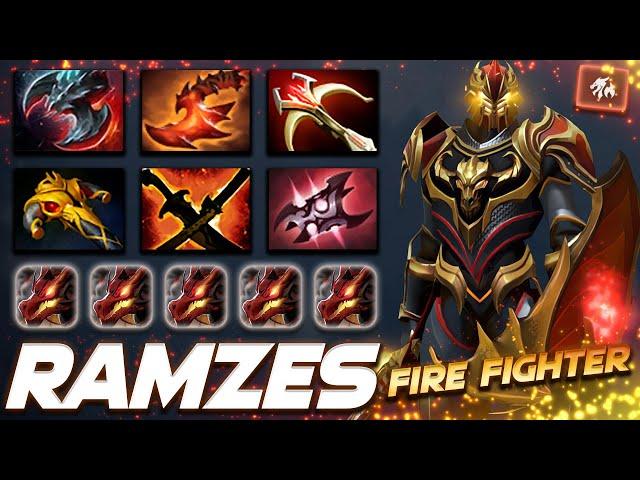 Ramzes Dragon Knight Fire Ownage - Dota 2 Pro Gameplay [Watch & Learn]