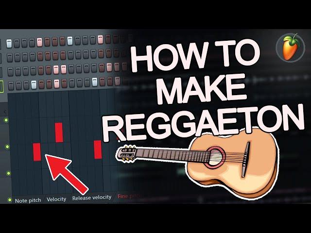 How To Make Reggaeton Beats In FL Studio! (Making A Beat From Scratch)