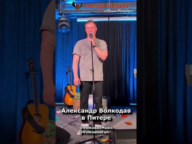 Овации от Питера Александру Волкодаву #александрволкодав  #гнездоглухаряспб #голос #voice