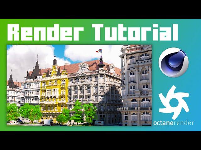 Tutorial - Minecraft render C4D / OctaneRender