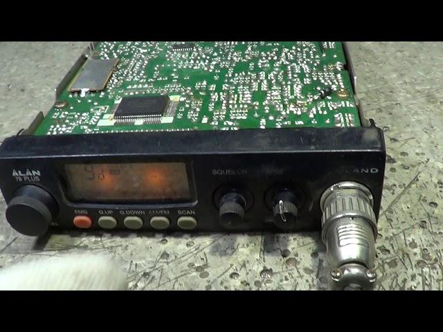 #Alan 78 Plus (repair)#Ремонт Си-Би раций Алан 78 Плюс