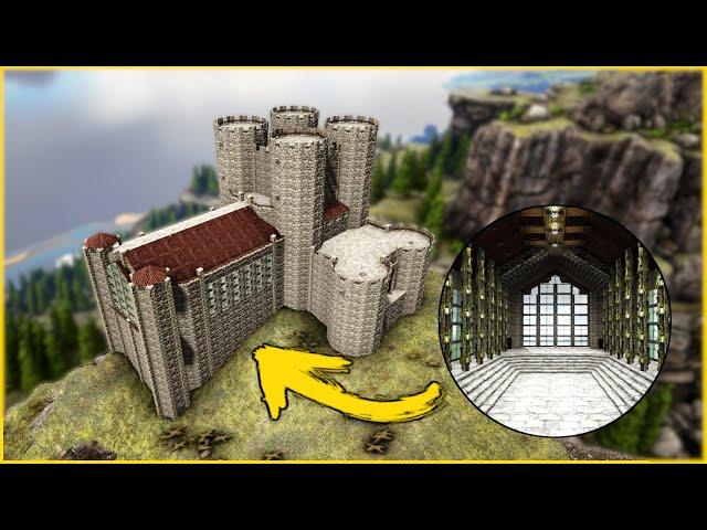 ARK: Mountain Castle Build | Speed Build - Ep 1